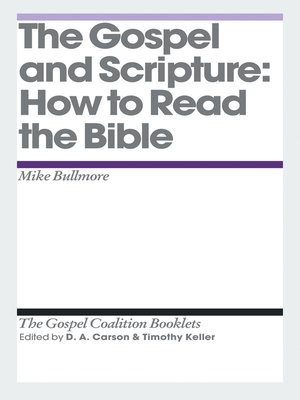 cover image of The Gospel and Scripture